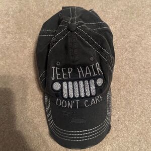 Jeep Hair Don't Care Ballcap Brand New